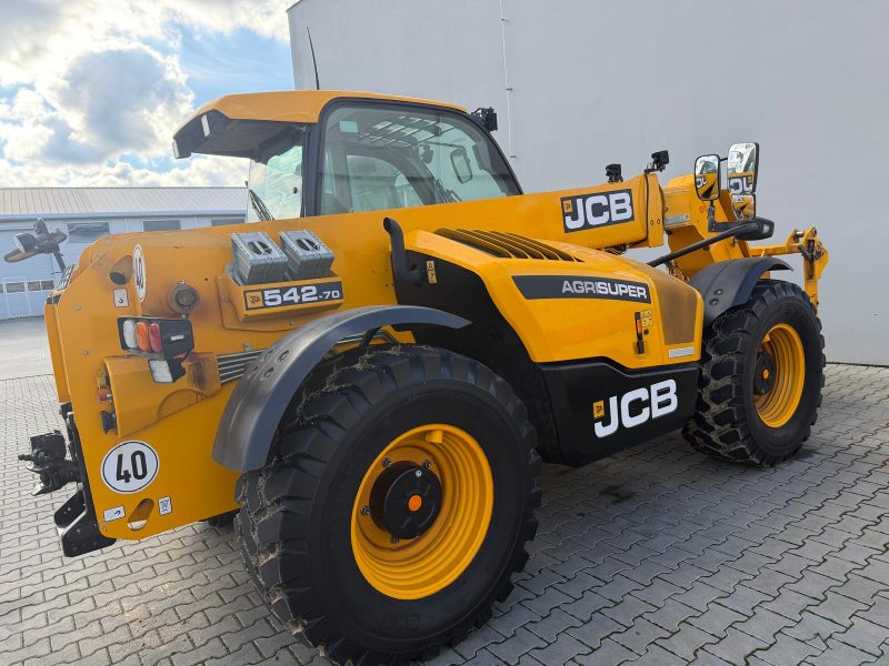 Ładowarka teleskopowa JCB 542-70 AgriSuper 4,2tony 7 metrów, rok prod.2020
