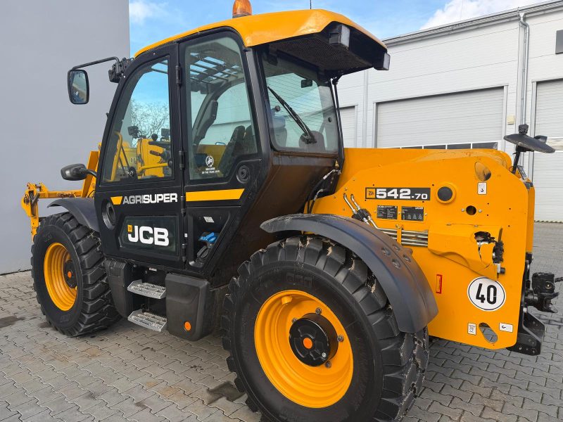 Ładowarka teleskopowa JCB 542-70 AgriSuper 4,2tony 7 metrów, rok prod.2020