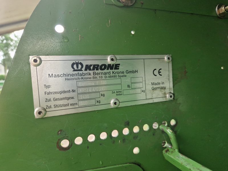 Prasa Krone Bellima F 130